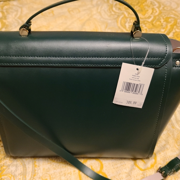Kate Spade bag (deep green/new/with tags) - Picture 3 of 6
